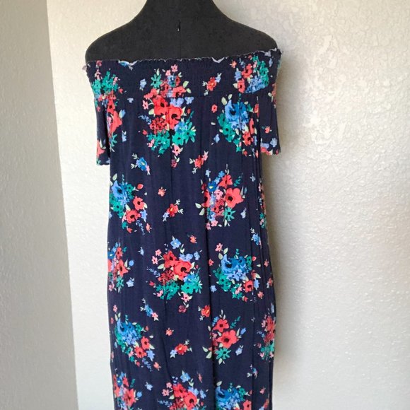 SO Casual, Off-the-Shoulder, Floral Dress - Picture 2 of 3